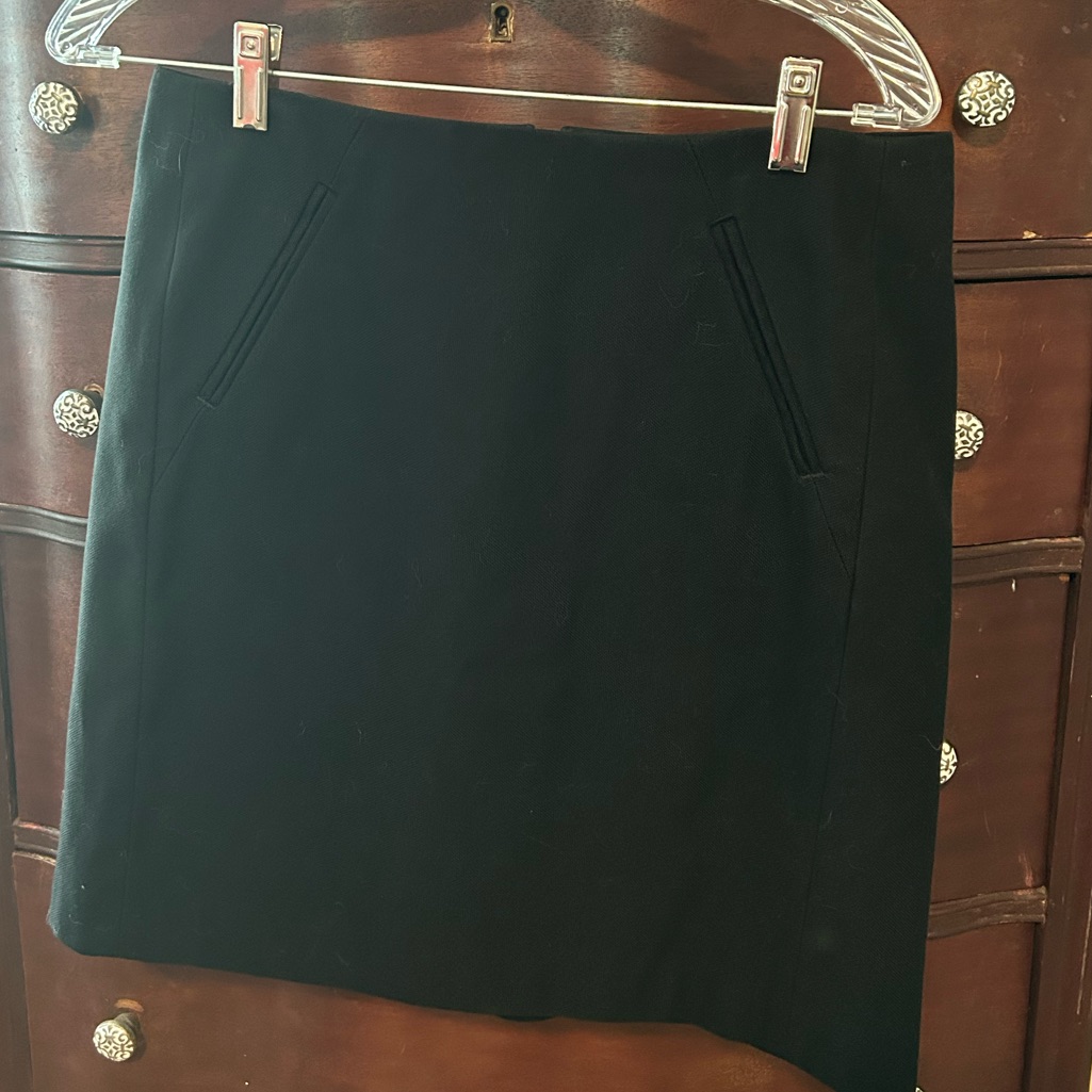 Black Business Skirt From Loft